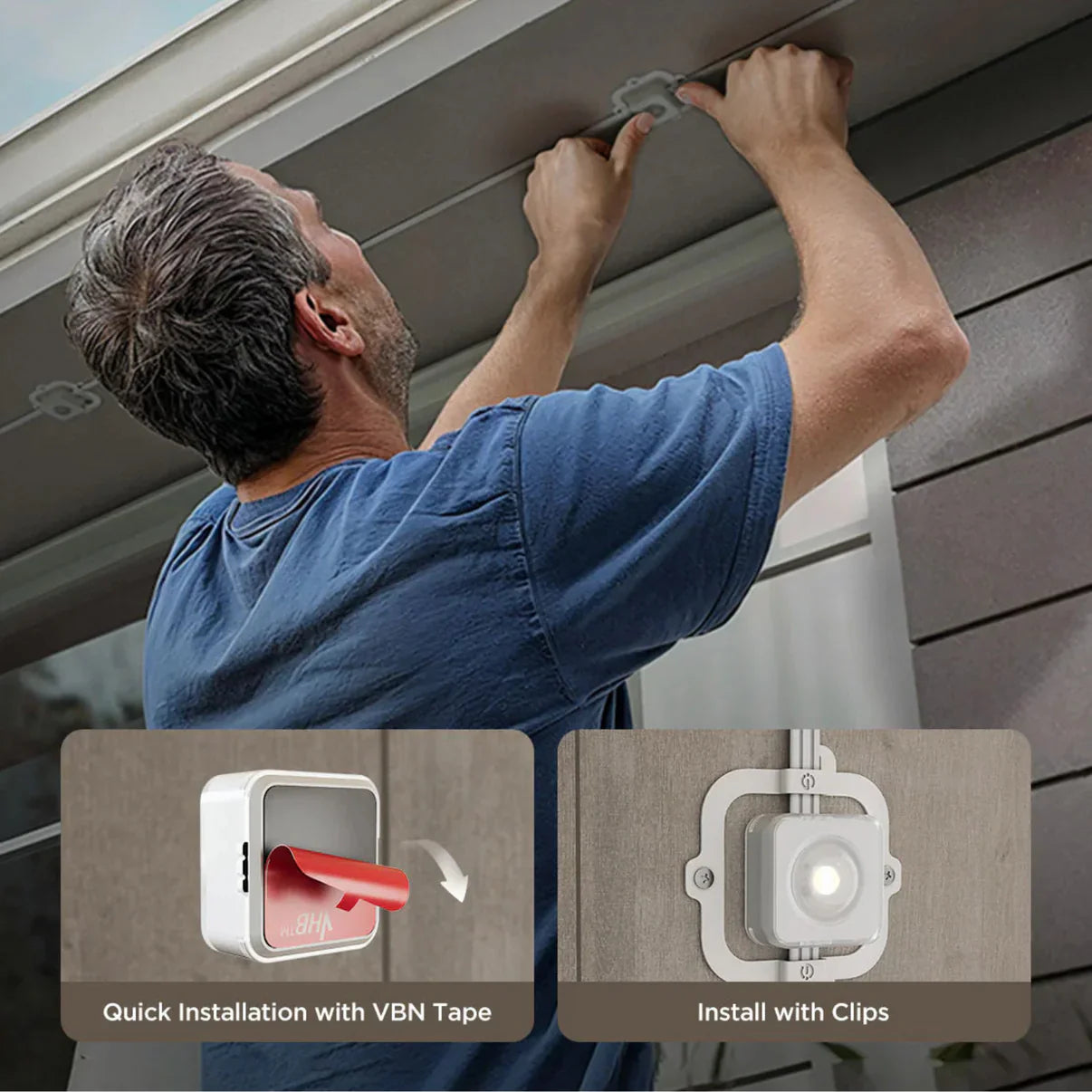 🎅 Early Christmas 49% OFF - Smart Rainbow LED Permanent Outdoor Light - Smartlight 🎁