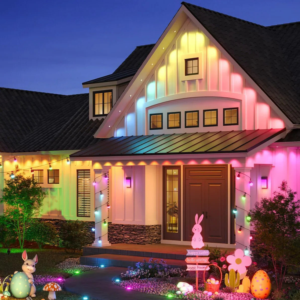 🎅 Early Christmas 49% OFF - Smart Rainbow LED Permanent Outdoor Light - Smartlight 🎁