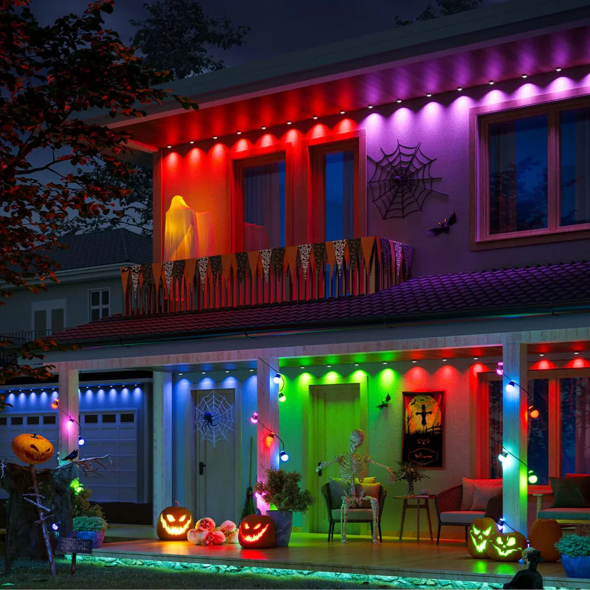 🎅 Early Christmas 49% OFF - Smart Rainbow LED Permanent Outdoor Light - Smartlight 🎁