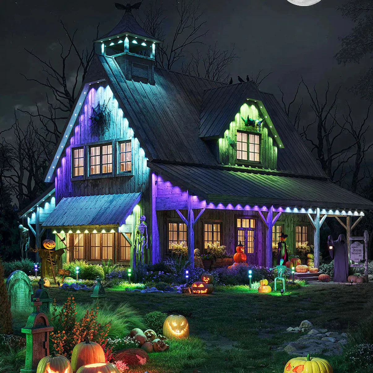 🎅 Early Christmas 49% OFF - Smart Rainbow LED Permanent Outdoor Light - Smartlight 🎁