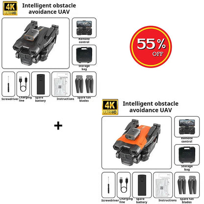 ✨Drone with 4K Camera Suitable for Adults, HS175D Remote Control Quadcopter with Auto Return
