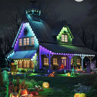 🎅 Early Christmas 49% OFF - Smart Rainbow LED Permanent Outdoor Light - Smartlight 🎁
